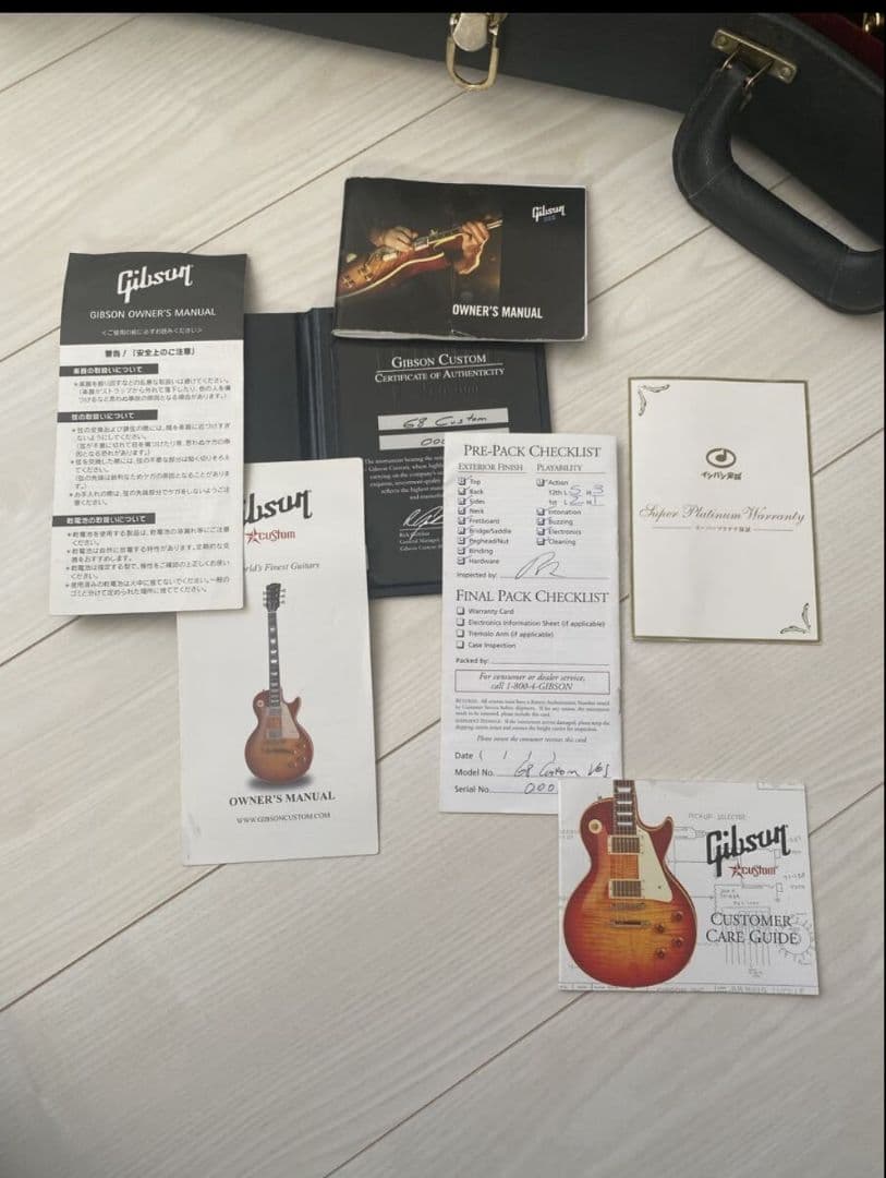 ギター GIBSON Les Paul Custom VOS Ebony 2010