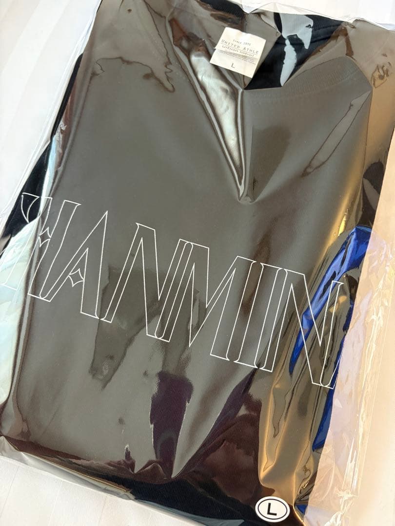 新品未開封★CHANMINA ブラックパーカー Lサイズ ダメージ加工 AOD4