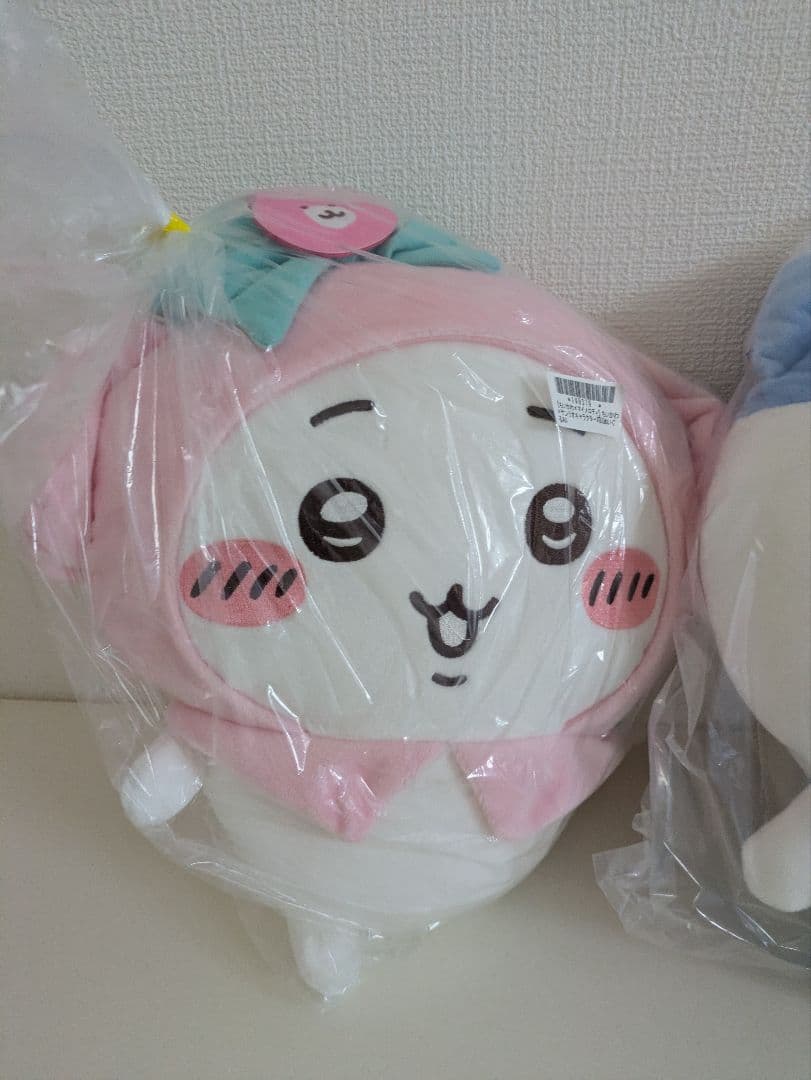 ちいかわ×サンリオキャラクターズBIGぬいぐるみ5種コンプリート+レジカゴバッグ