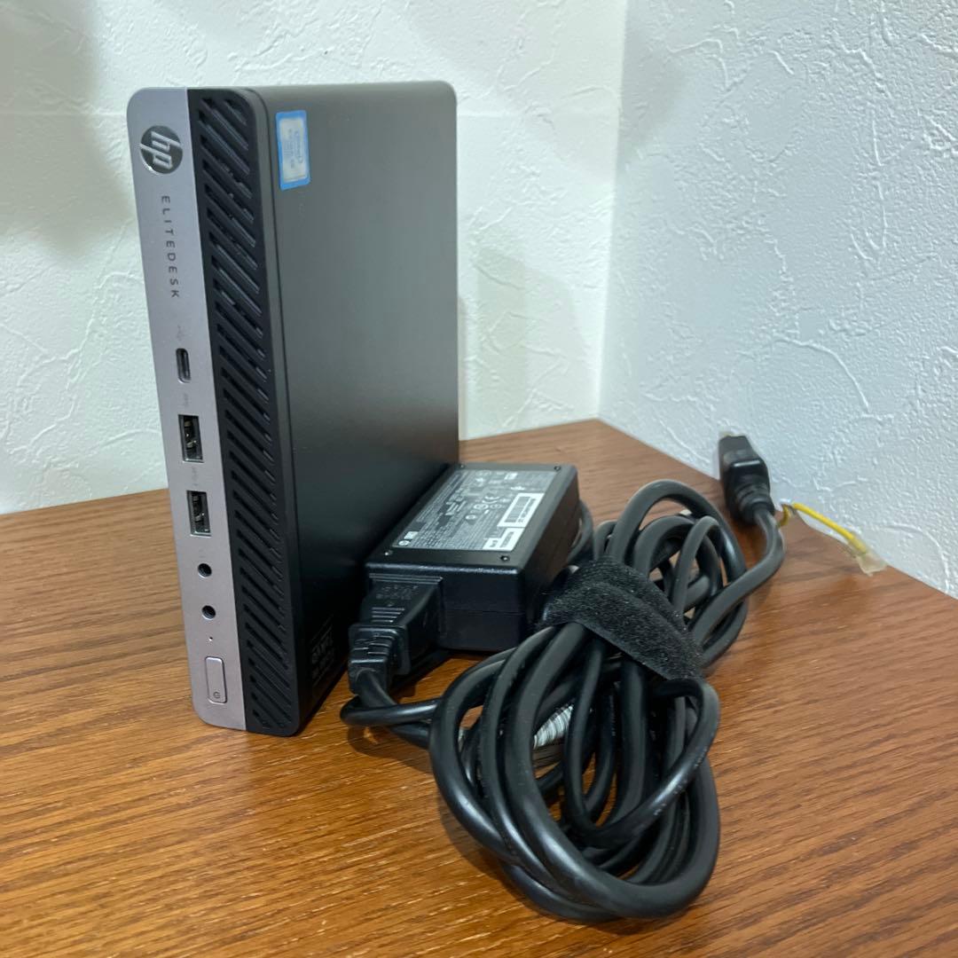 データ消去済　HP EliteDesk ミニPC 1TB HDD ブランク状態