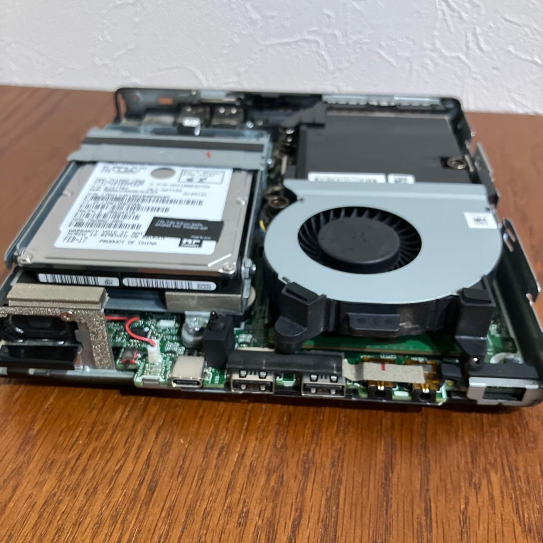 データ消去済　HP EliteDesk ミニPC 1TB HDD ブランク状態