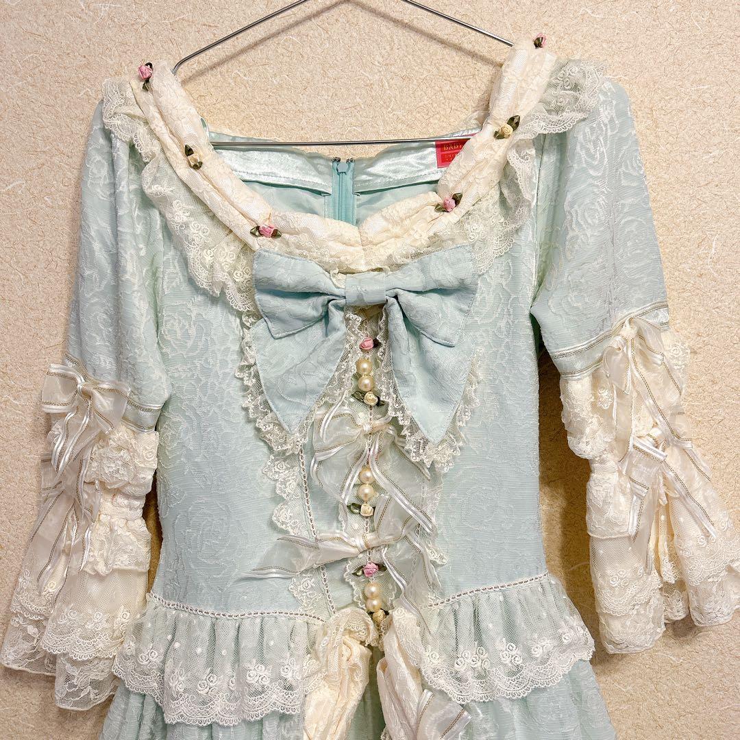 BABY♡Rosa Mistica〜奇しき薔薇の窓〜柄ワンピース