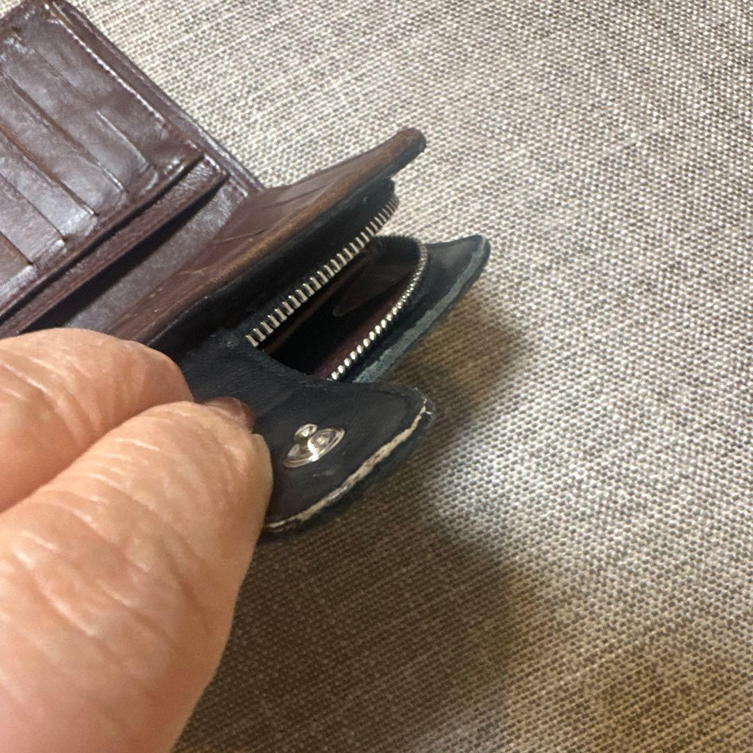 Chanel 黒 レザー 二つ折り財布 キルティング