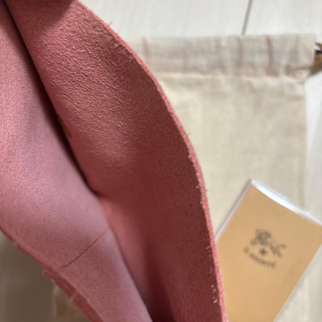 IL BISONTE ピンク 三つ折り財布　イルビゾンテ　デイジーピンク　限定色