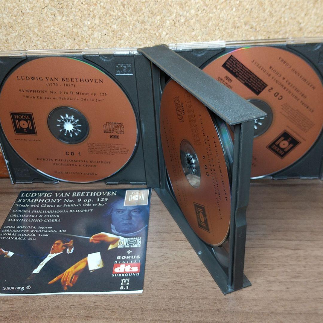 ベートーヴェン：交響曲第９番　M.コブラ　（２CD　+　+dts ２cd）