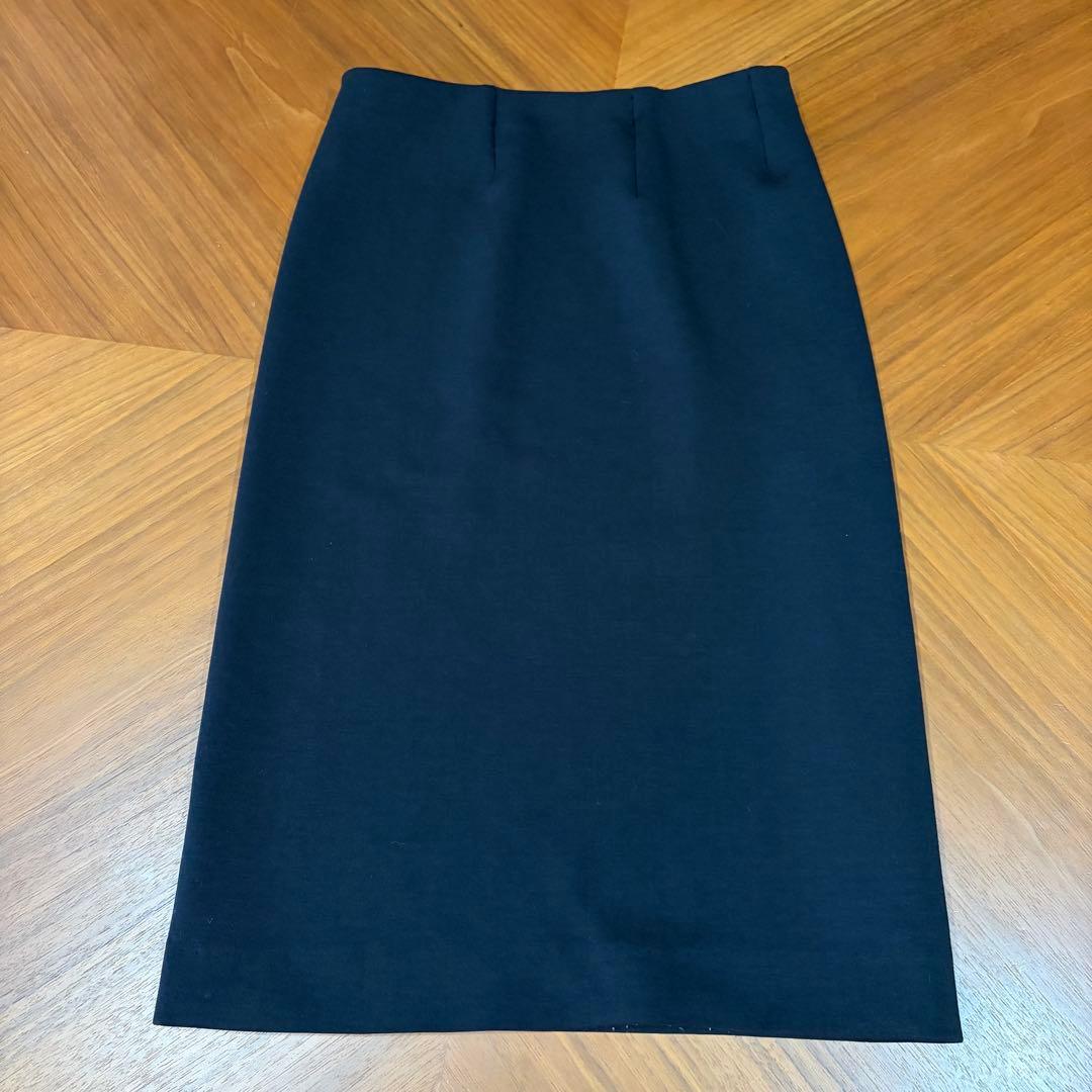 24ss ドゥーズィエムクラス ストレッチdumble fit タイトスカート黒
