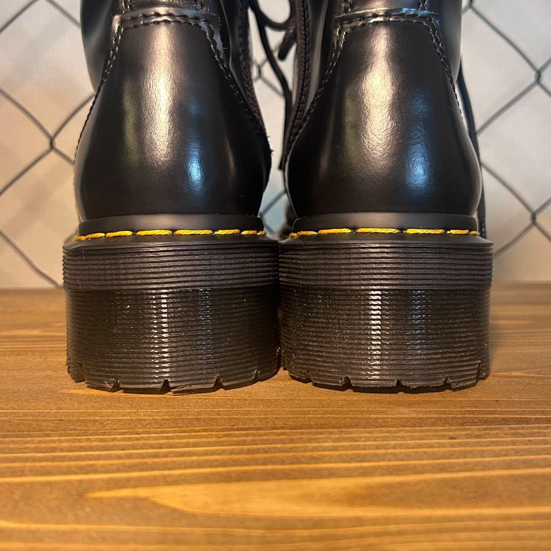 Dr.Martens JADON 厚底 8ホール UK4 ブラック 美品