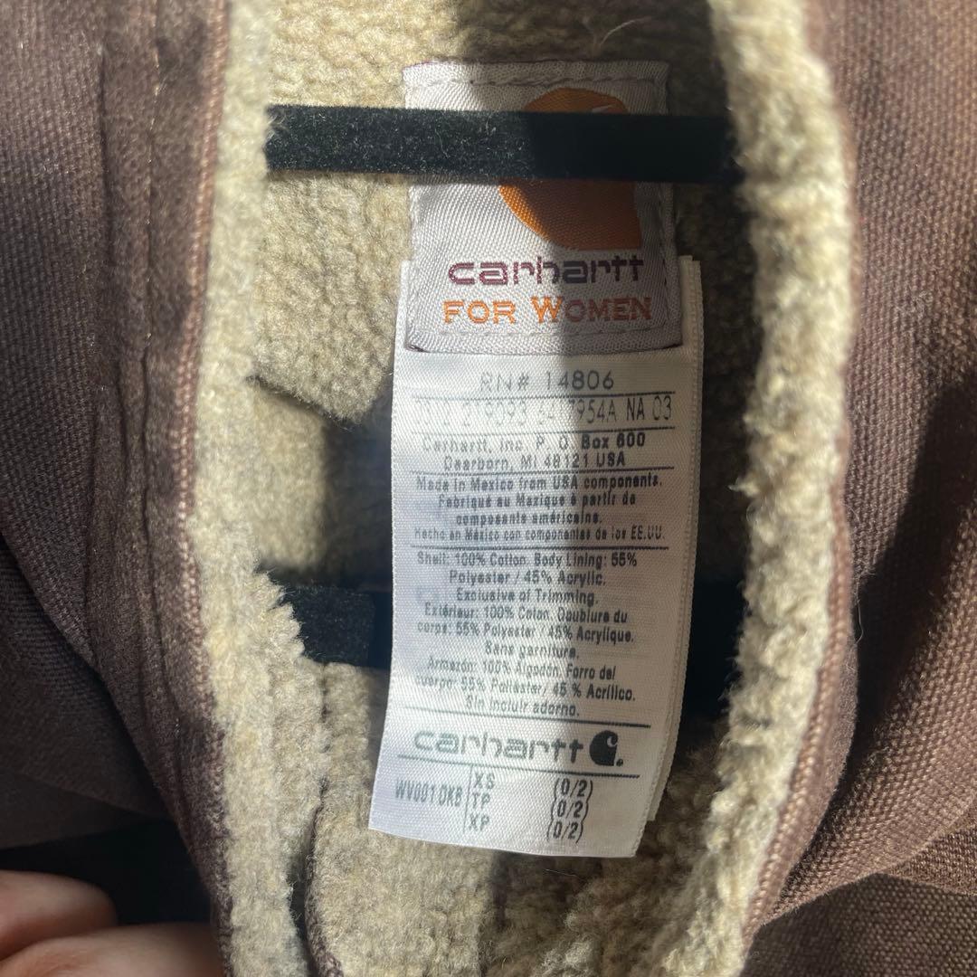 Carhartt ダックベストブラウン