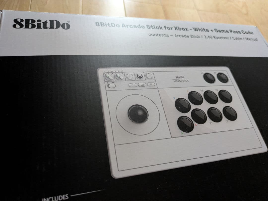 送料込 アケコン 8Bitdo Arcade Stick PC/Xbox