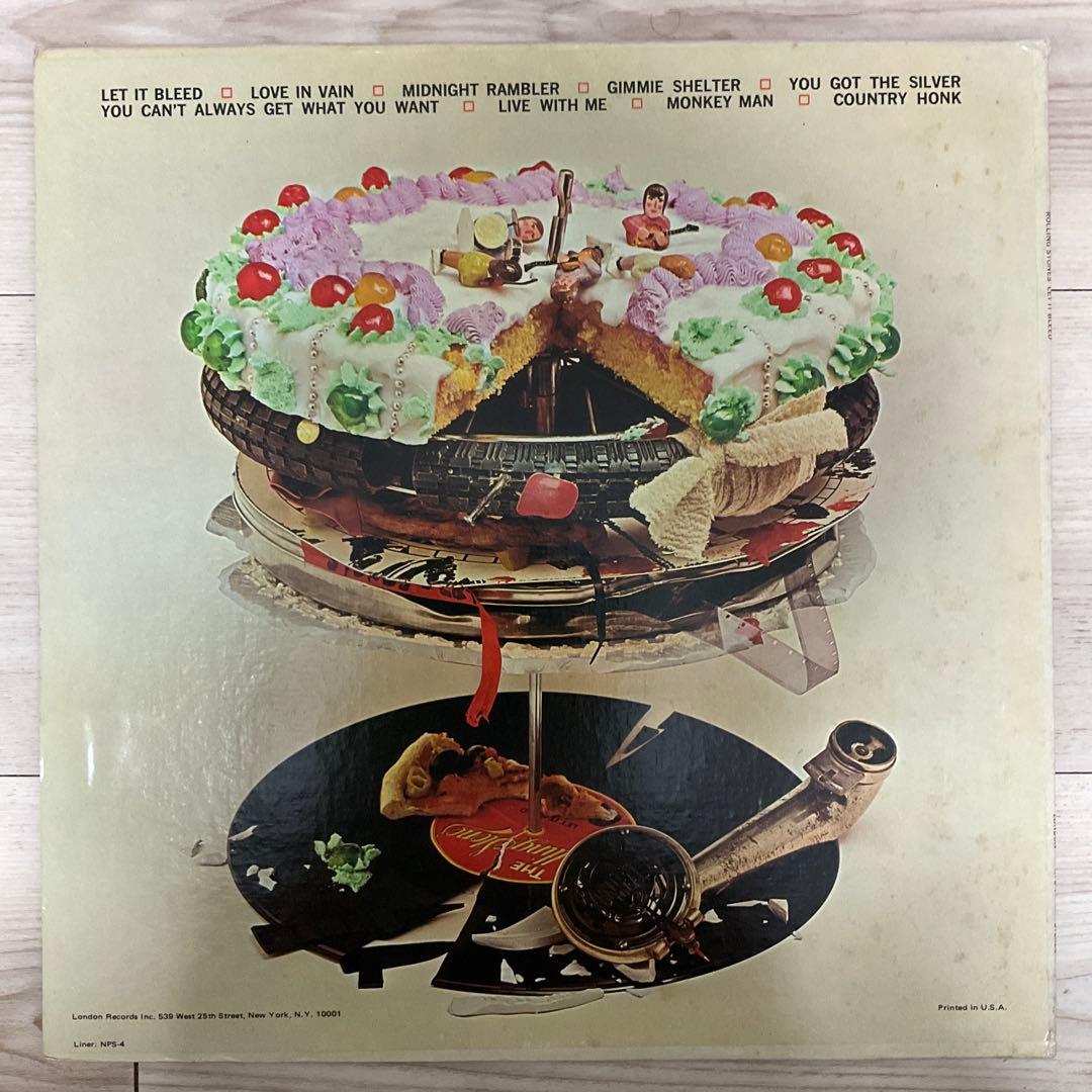 ローリングストーンズLet It Bleed USオリジナルレコード