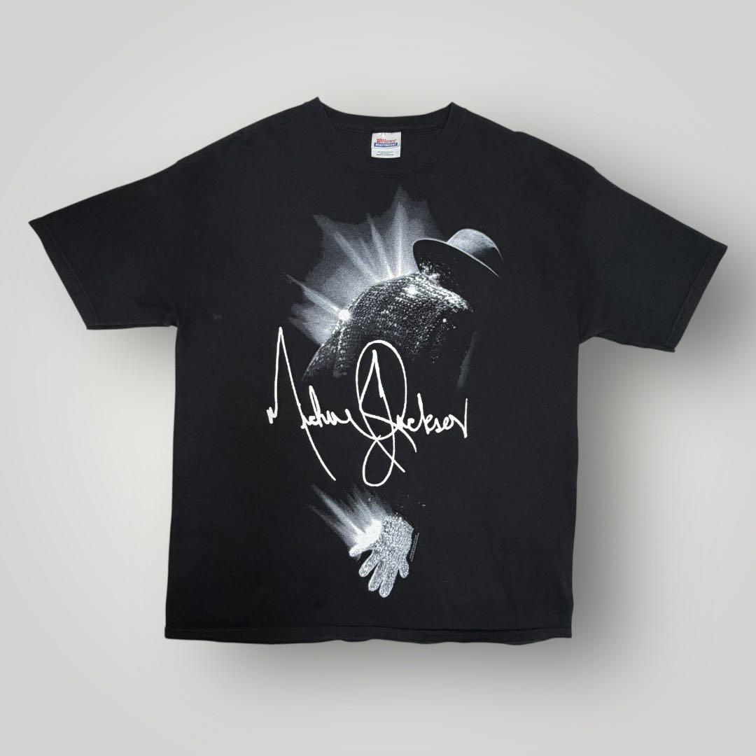 00s Michael Jackson 追悼Tシャツ 黒XL マイケルジャクソン