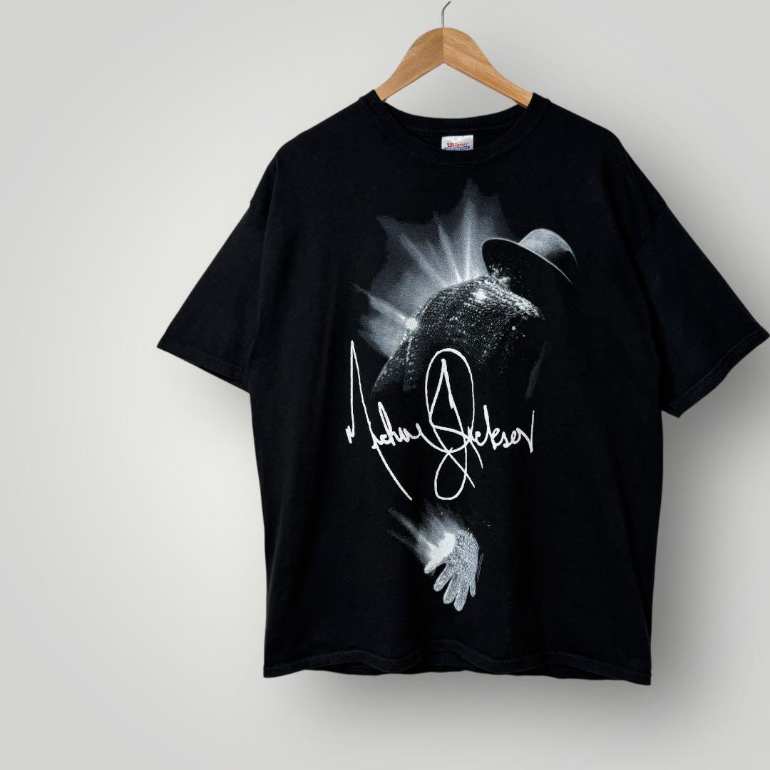 00s Michael Jackson 追悼Tシャツ 黒XL マイケルジャクソン
