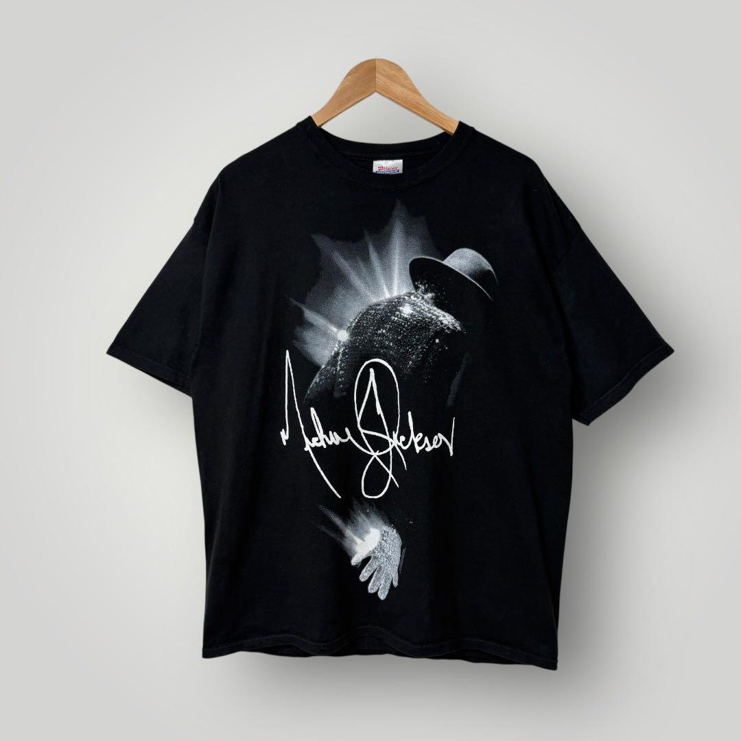 00s Michael Jackson 追悼Tシャツ 黒XL マイケルジャクソン