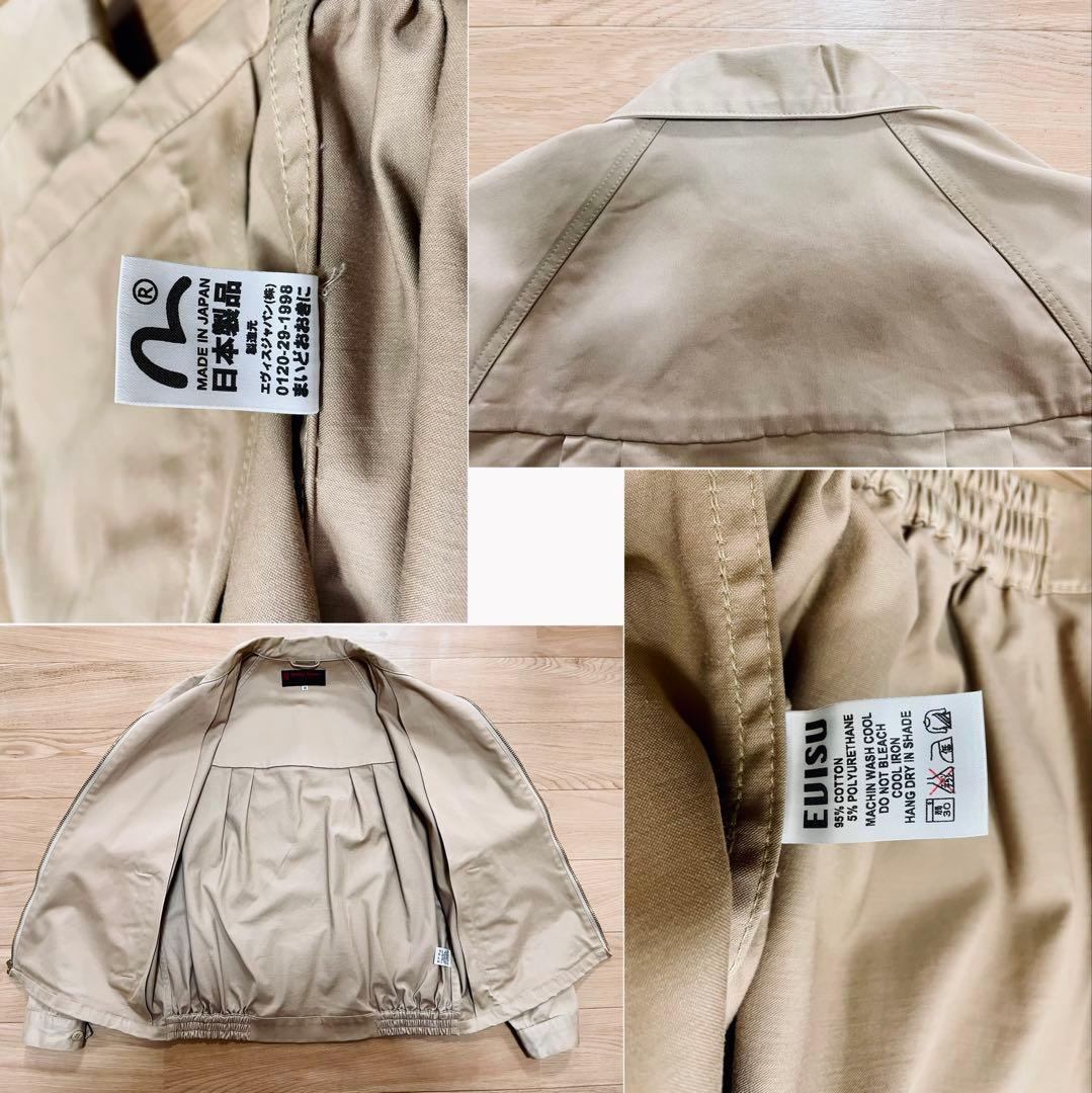 美品 00s EVISU YAMANE ハリントンジャケット スウィングトップ