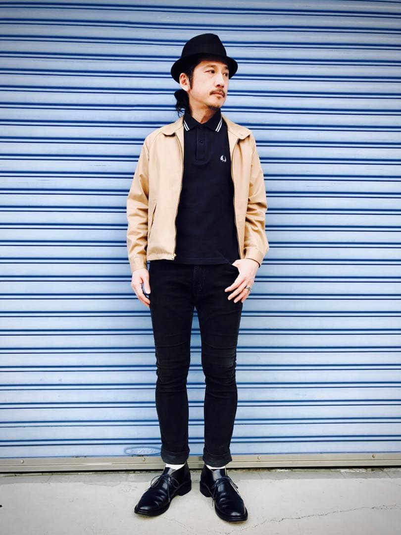 美品 00s EVISU YAMANE ハリントンジャケット スウィングトップ