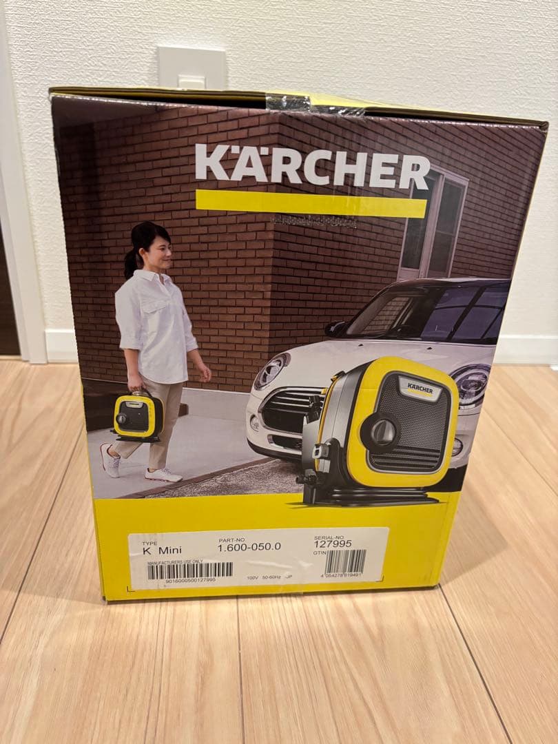 【新品】KÄRCHER K Mini 高圧洗浄機