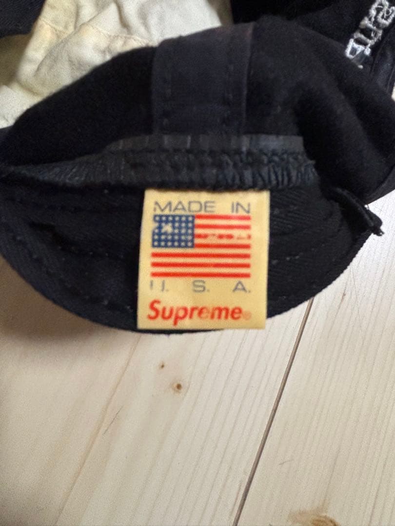 Supreme Wool S Logo 6-Panel ブラック 19aw