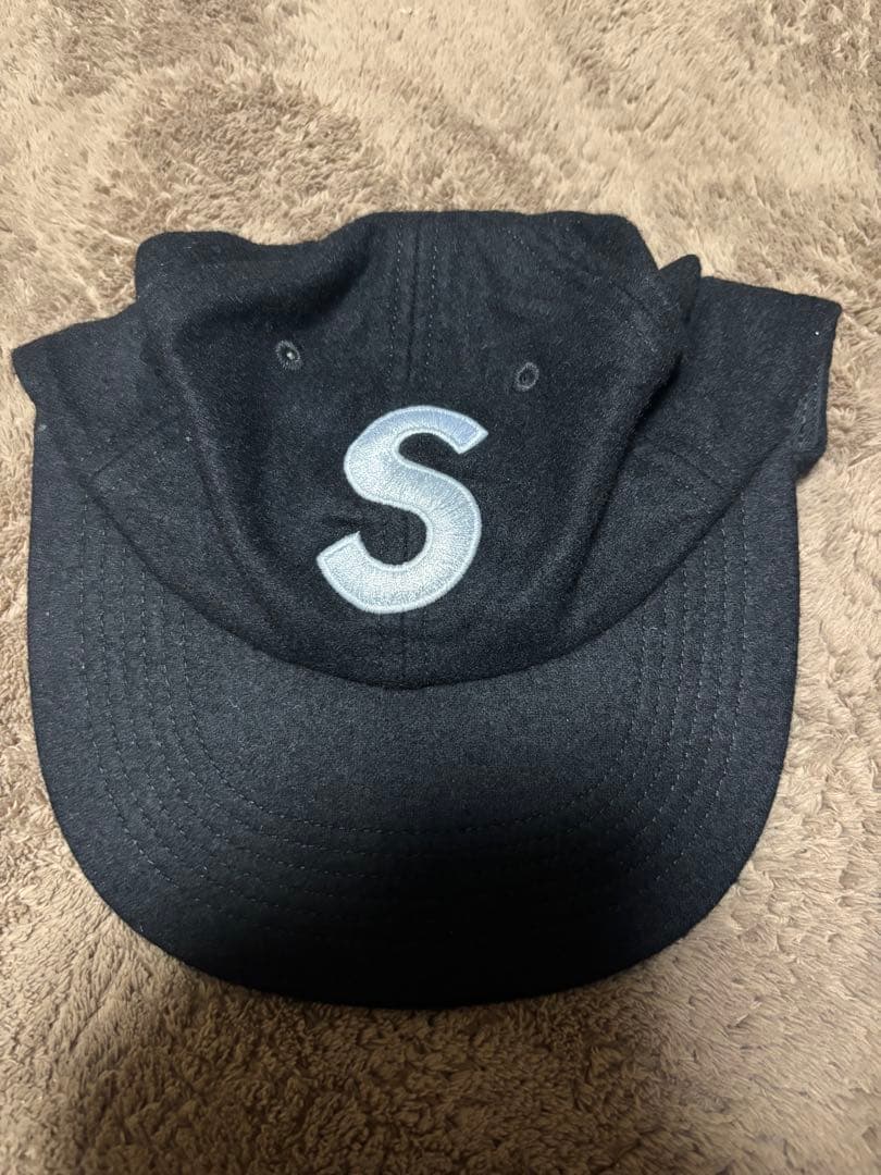 Supreme Wool S Logo 6-Panel ブラック 19aw