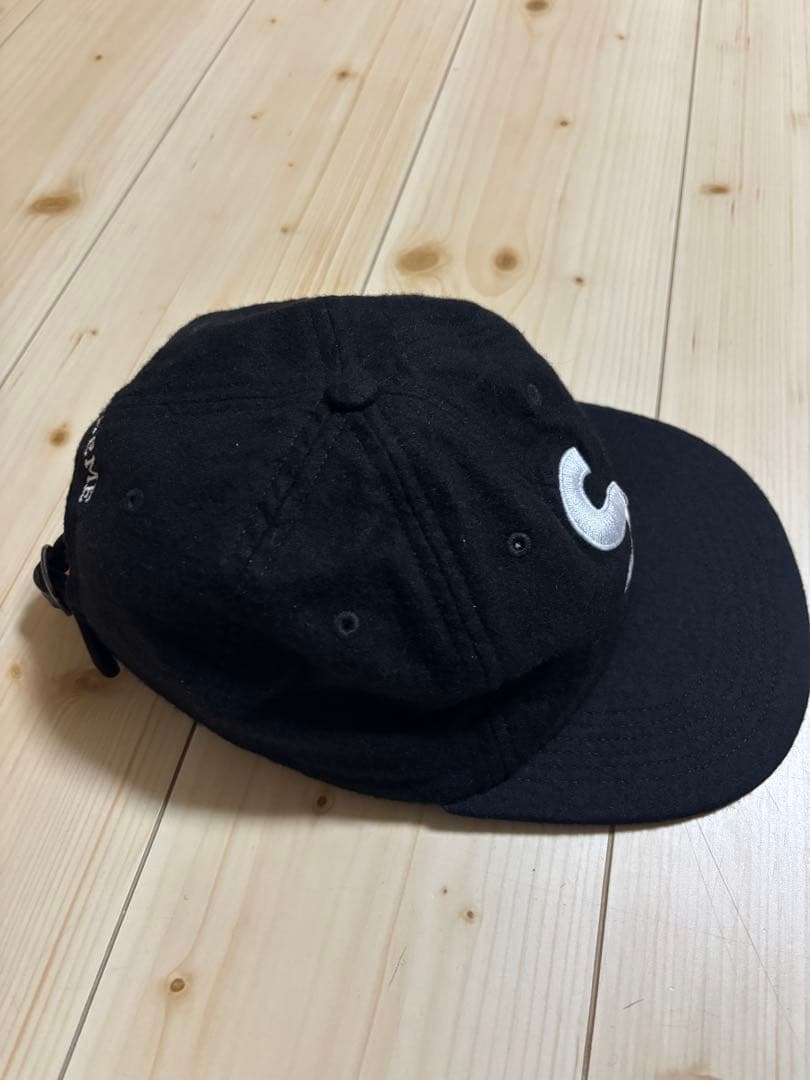 Supreme Wool S Logo 6-Panel ブラック 19aw