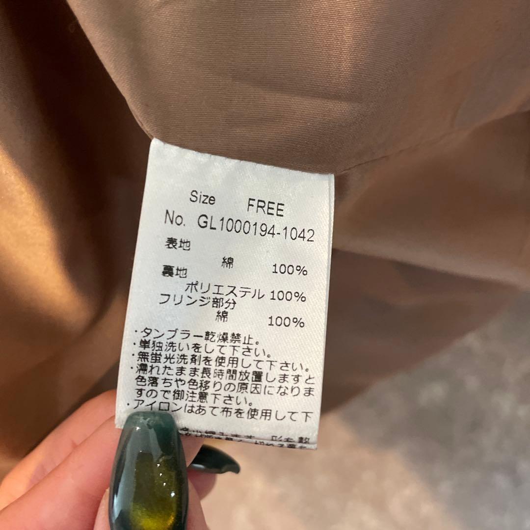 グラムリップス　ロングコートベージュ