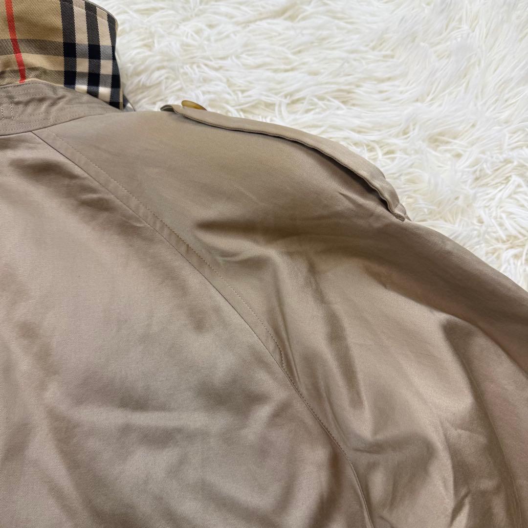 Burberry ノバチェック 襟裏チェック トレンチコート ライナー 9AR