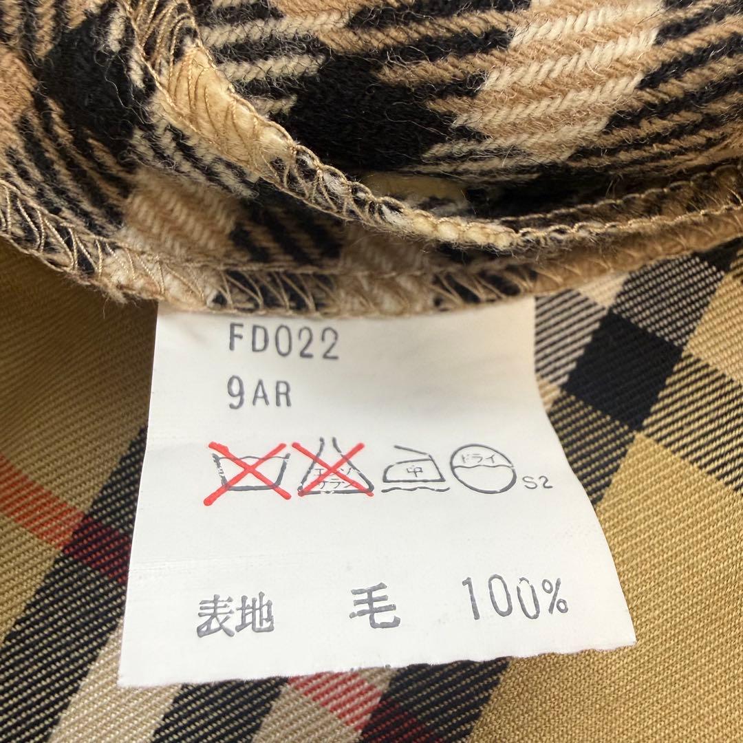 Burberry ノバチェック 襟裏チェック トレンチコート ライナー 9AR