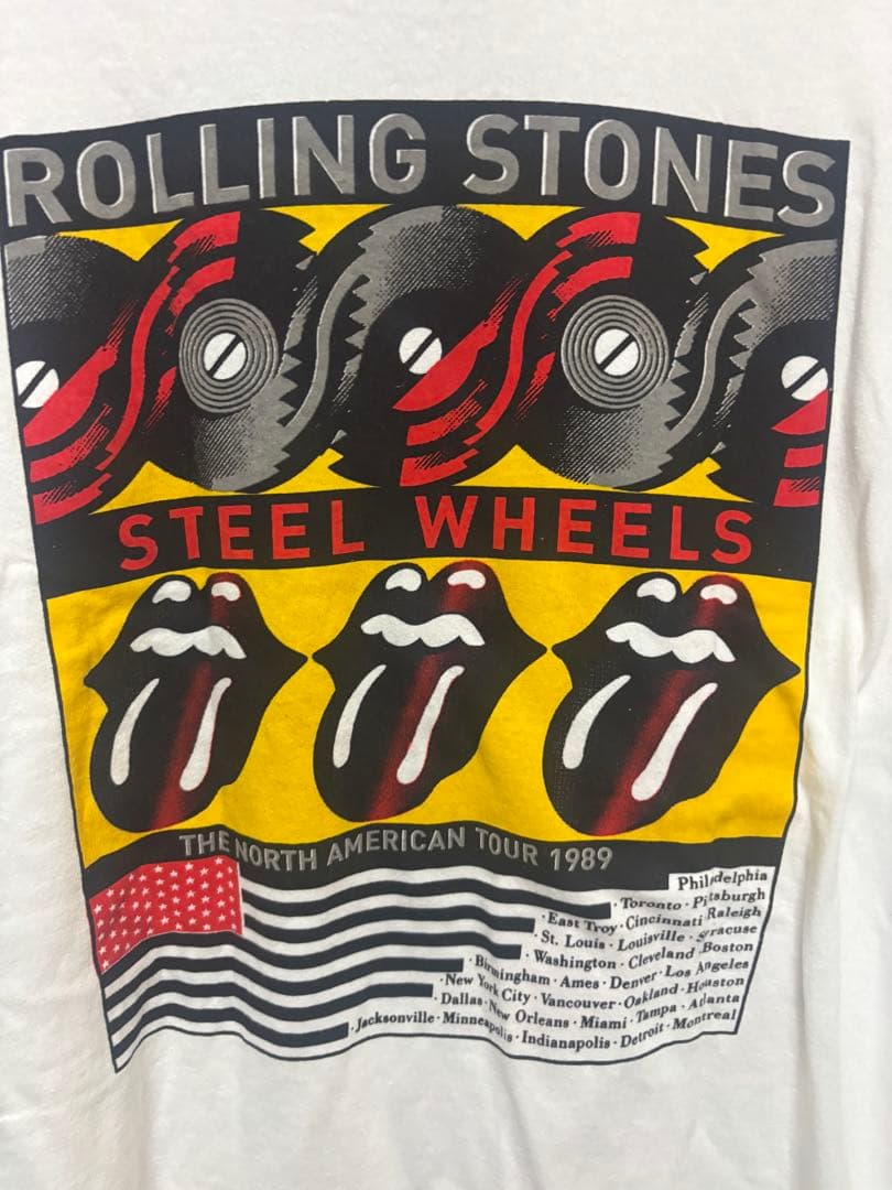 T*A様 【80s当時物】ローリングストーンズ 1989ツアーTシャツ シングル