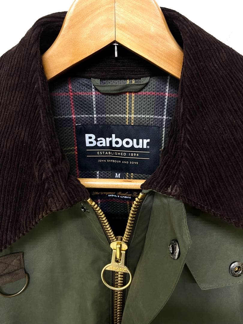 BARBOUR OS SPEY バブアー スペイ グリーン　セイジ M