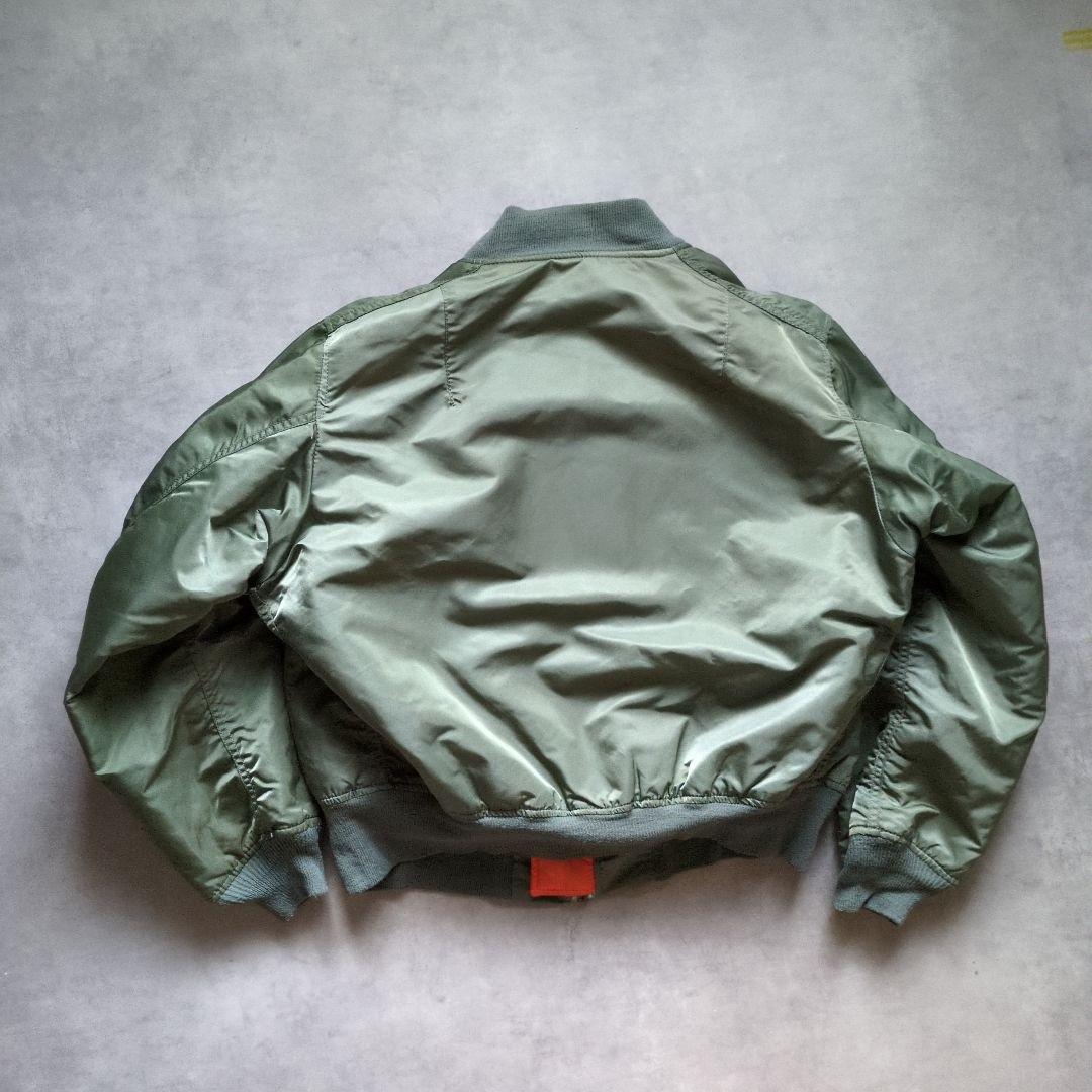 90s USA製 ALPHA MA-1 L ボンバージャケット