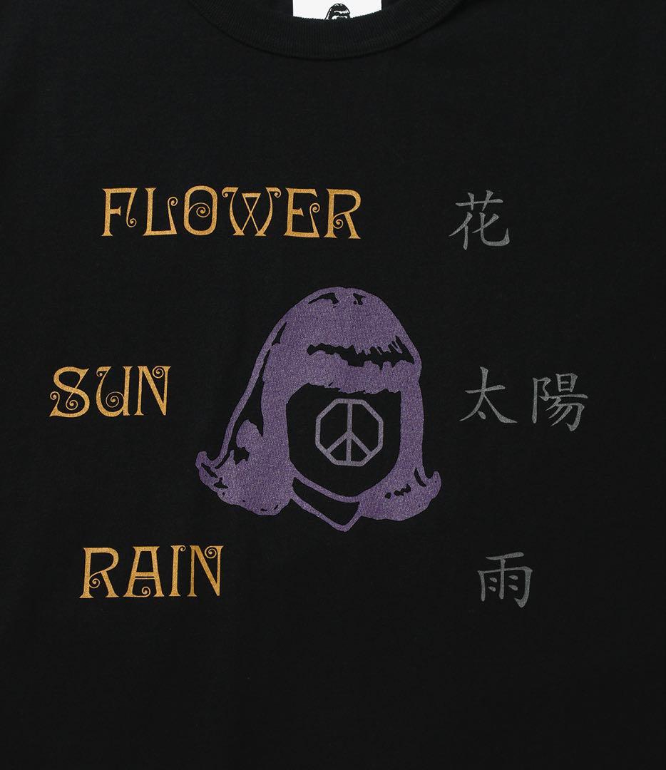 花、太陽、雨 x TACOMA FUJI RECORDS クルーネックTシャツ