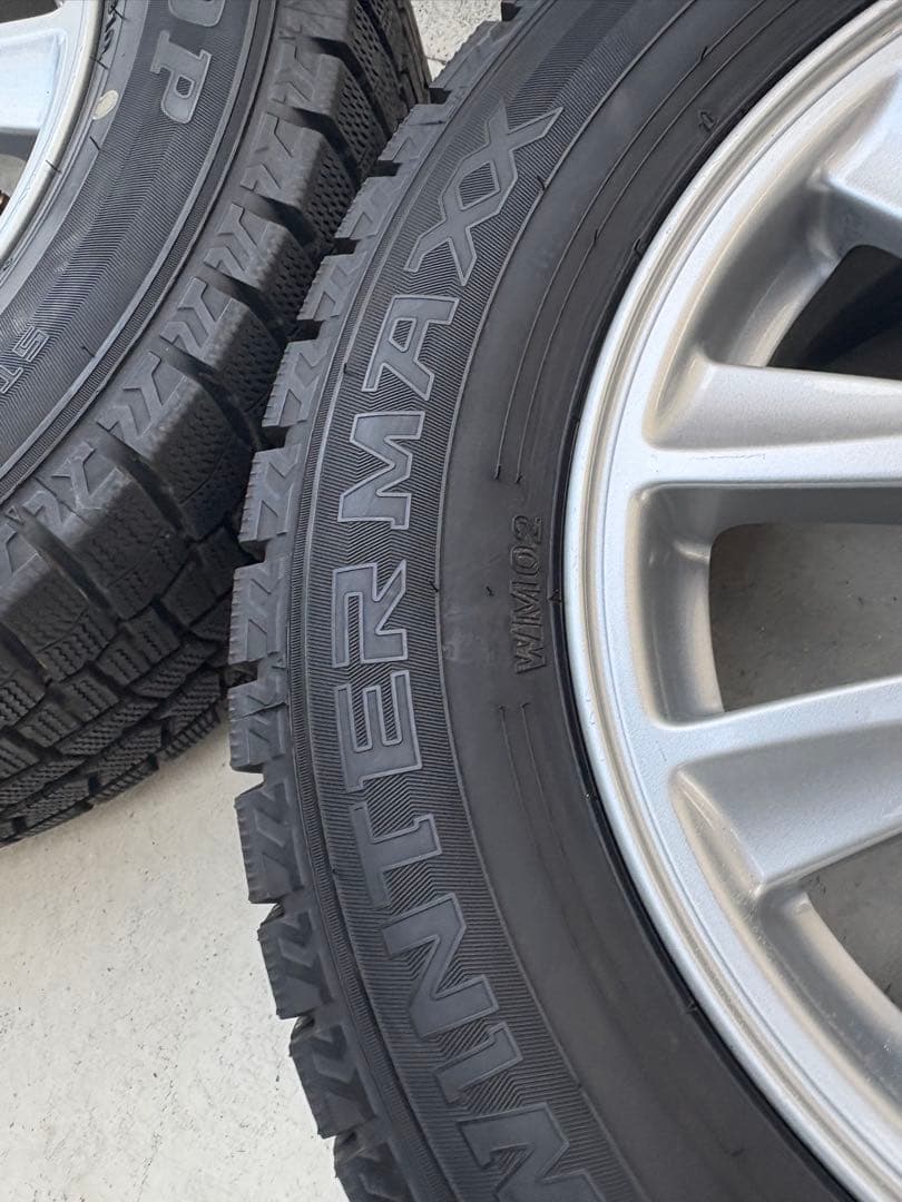 ひろ①195/65R15 24年38週製インプレッサ純正　pcd100