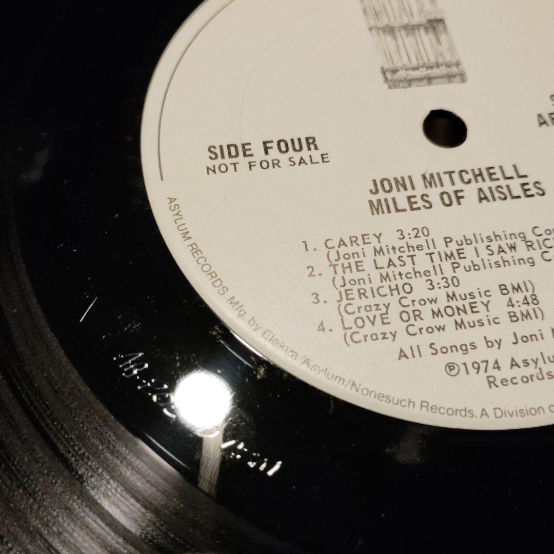 洋楽 Joni Mitchell Miles of Aisles LP