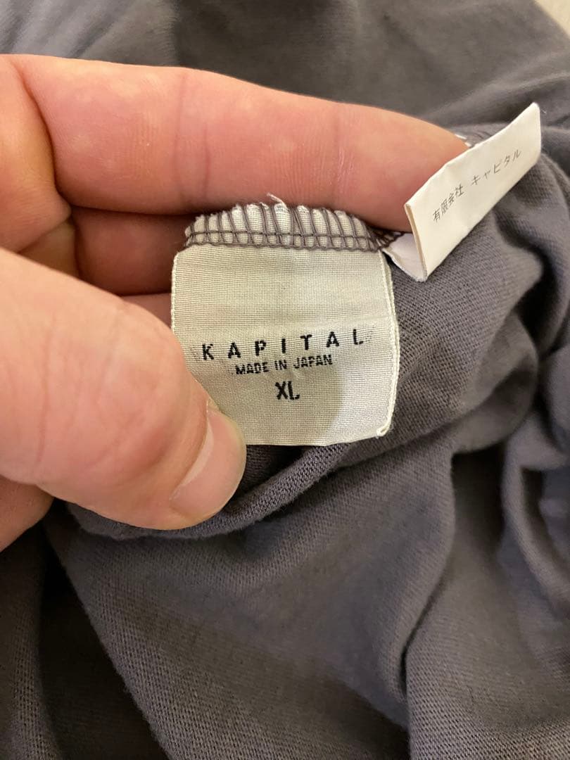 トップス Kapital XL BUSTER PECKISH BOWY tee