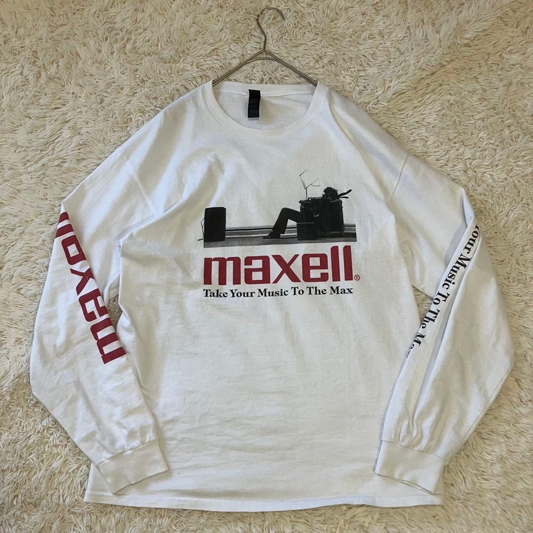 maxell マクセル　ロンT サイズL Travis Scott着用
