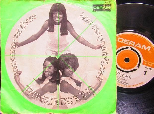 9 【希少ジャケ/EU原盤45】The Flirtations/モッズ/mods