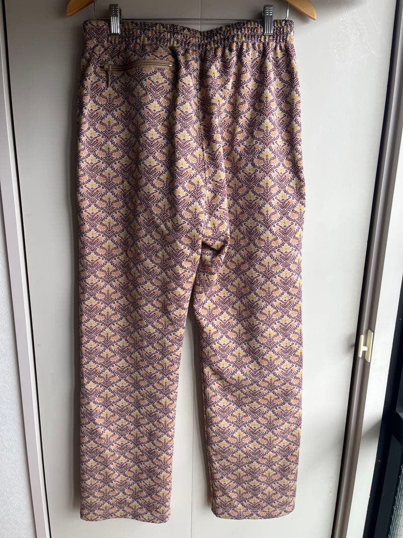 パンツ Needles poly jacquard track pants