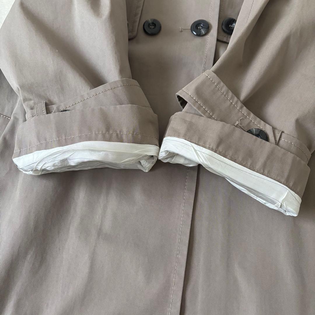 SPORTMAX CODE トレンチコート40 プリーツ着脱可 ベージュ