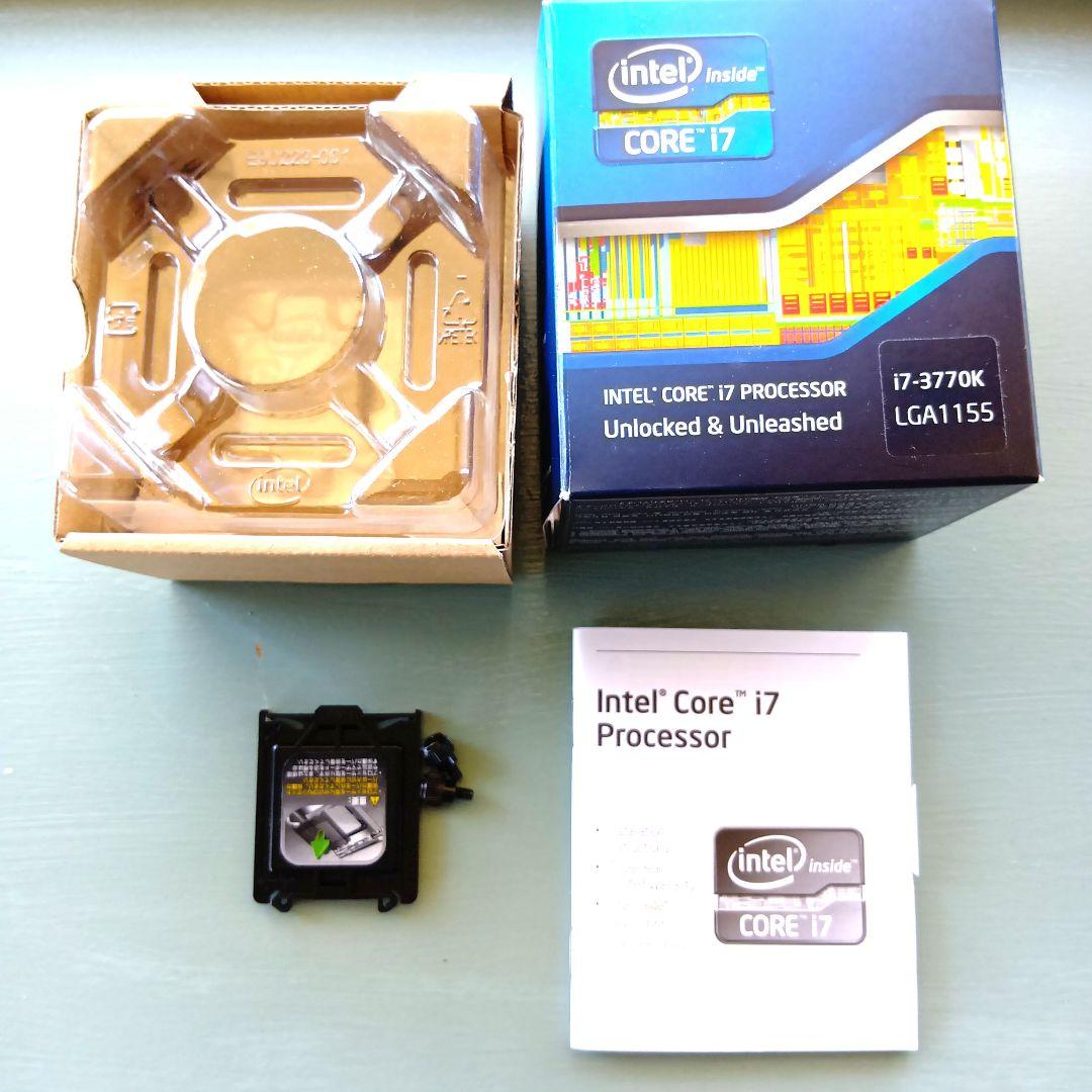 マザボ i7-3770k メモリ4g×2 3点セット！