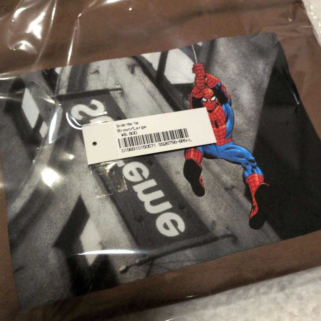 Supreme【未開封！！】 スパイダーマン Tシャツ Lサイズ