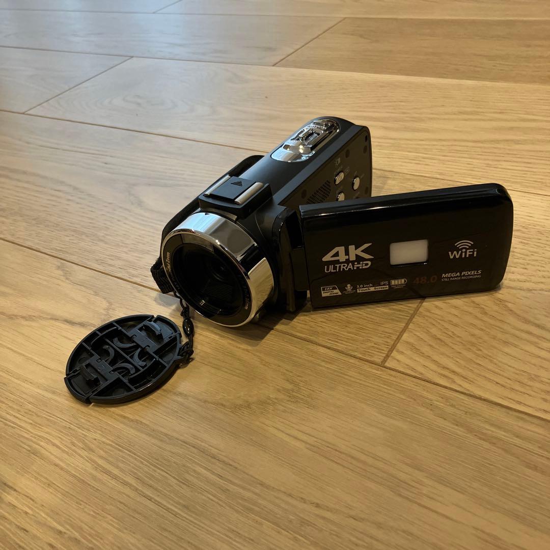 4Kデジタルビデオカメラ　予備バッテリー付