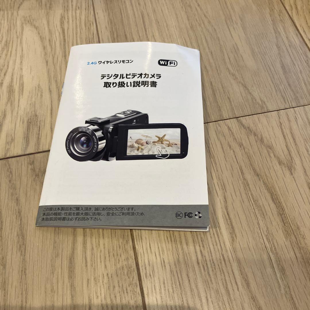 4Kデジタルビデオカメラ　予備バッテリー付