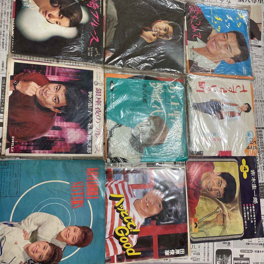 レコード盤　約100枚売り昔のレコード盤　懐かし　音楽　癒し