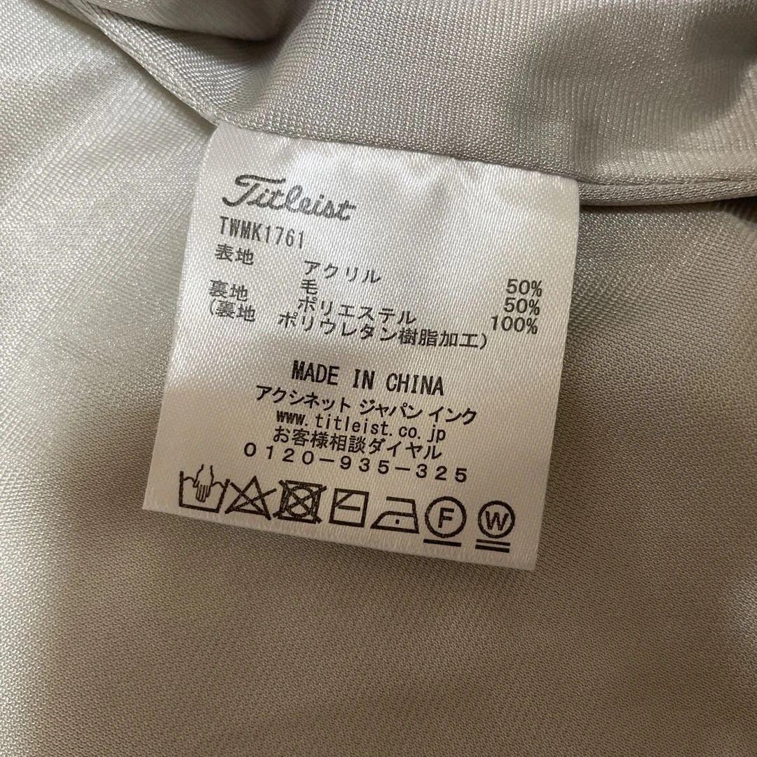 Titleist タイトリスト 厚手 ジップアップ ジャケット L