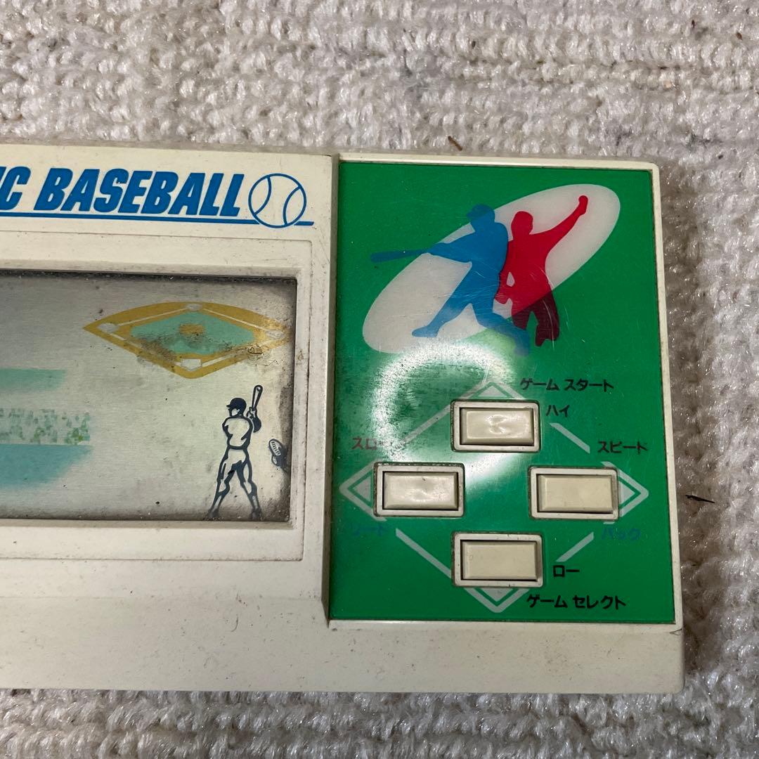 エポック社　1984年 ダイナミックベースボール。【稼働品　汚れあり】。