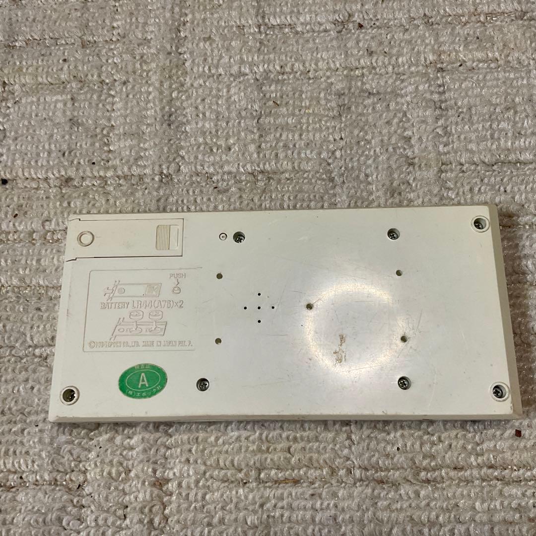 エポック社　1984年 ダイナミックベースボール。【稼働品　汚れあり】。