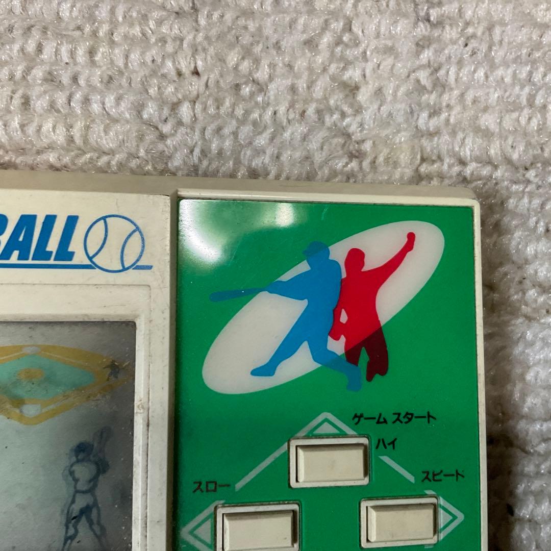 エポック社　1984年 ダイナミックベースボール。【稼働品　汚れあり】。