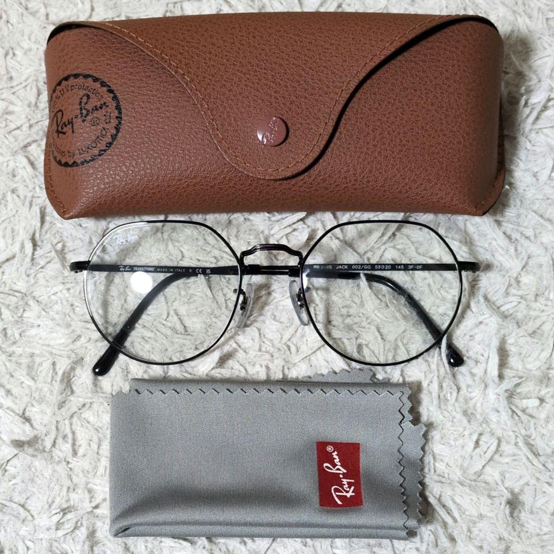 良品 キムタク着用 Ray-Ban RB3565 JACK 002/GG 調光