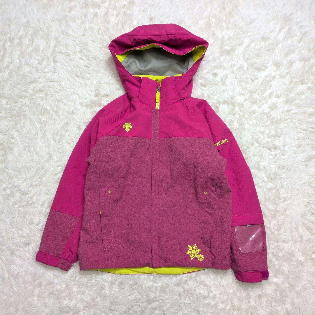 美品 デサント キッズ スキーウェア 150cm 女の子 上下セット