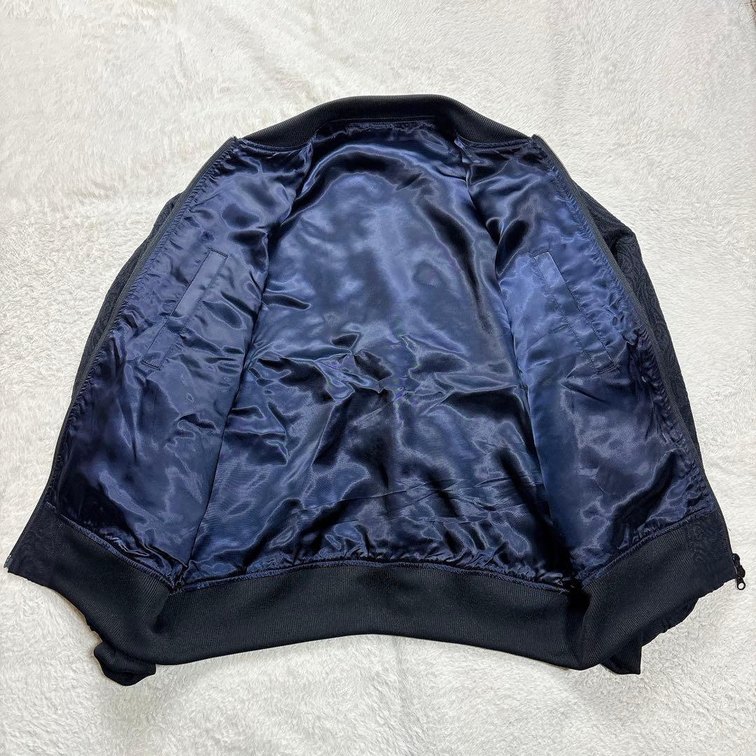 美品 25AW marka マーカ ペイズリー柄 ジャガード ボンバージャケット