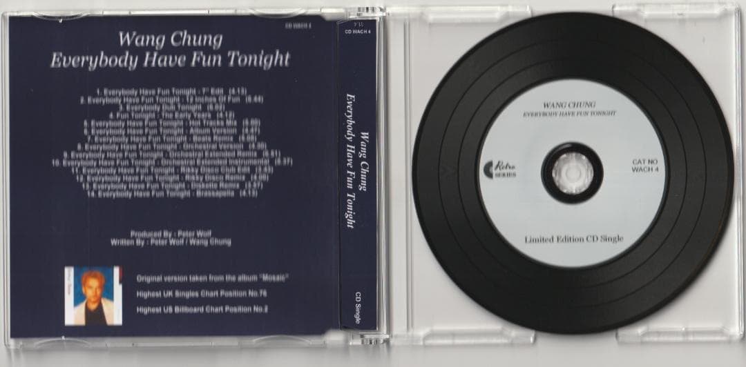 Wang Chung　Everybody Have Fun Tonight　CD